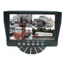 7 Inch Digital  Car Monitor for rear view system,Quad monitor for buse