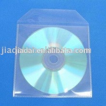Plastic CD Sleeve with Flap CPP CD Sleeve 120micron PP PVC factory