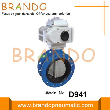 Flange Cast Iron Electric Actuator Butterfly Valve 8''