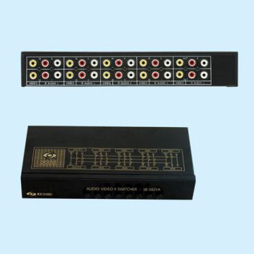 8 INPUTS 2 OUTPUTS AV SIGNAL SELECTOR