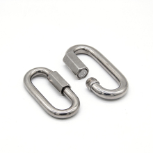 Stainless steel O-ring quick link