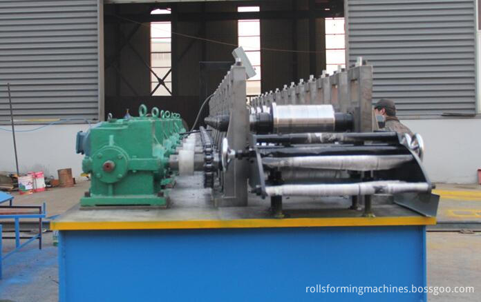 shutter door U guide machine U guide roll forming machine  3