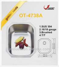 OT-4738A Granite under counter kitchen sink,template undermount sink,undermount utility sink