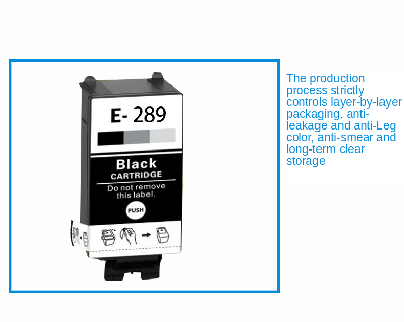 Suitable for Ep WF100 printer cartridge 289 290 WF-110 T289 T290 ink cartridge