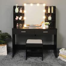 Large Vanity Set with 10 Light Bulbs