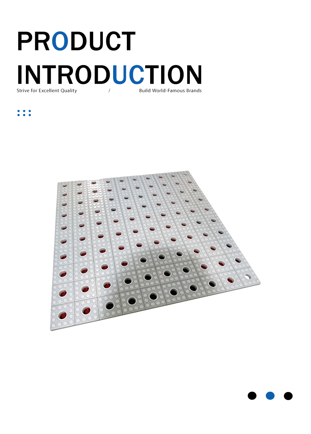 Almofada de isolamento de vibração de silicone Silicone Vibration Isolation Pad