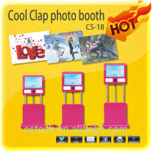 Adjustable Green Screen Portable 3D touch screen Photo Booth for sale