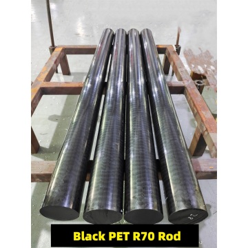 Factory Custom Black Pet Plastic Rod