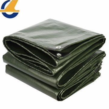 Waterproof Army Green Poly Tarpaulin
