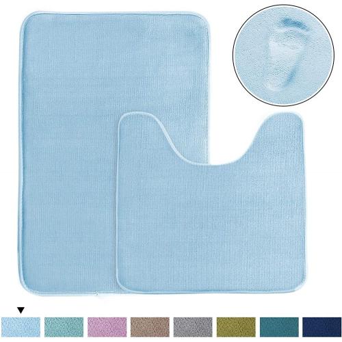 Comfity Large Memory Foam Bath Mat