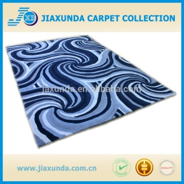 Hand Tufted Modern Shaggy Shag Oriental Area Rug Carpet