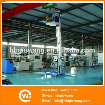 Single Mast Hydraulic Raising Platform