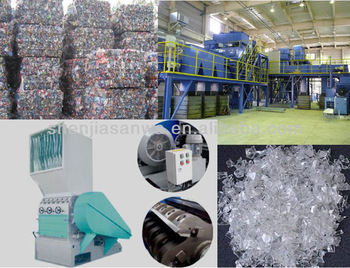 PET Bottles Recycling Treatment