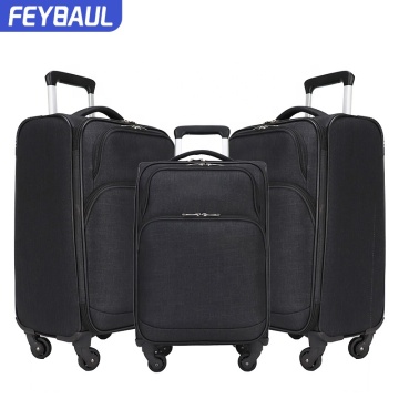 Large capacity trolley luggage sets suitcase sets business