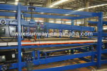 Z-lock sandwich panel production line