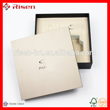 pen & ink packaging box with foam insert