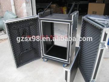 China flight case three doors amplifier rack