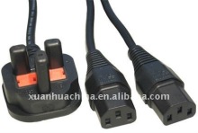 Y splitter power cable