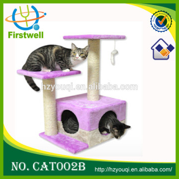 Cat Tree Scratcher Furniture Kitten House Cardboard Cat Bed