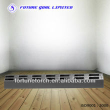 powder coating or chrome plating Slot Tube