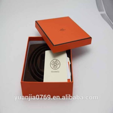 Cardboard luxury branded belt gift box