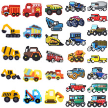 Olian Engineering Vehicle Shoe Decorations - Clogs & Truck Charms