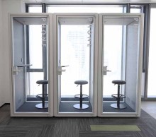 Modern design privacy acoustic soundproof office phone booth
