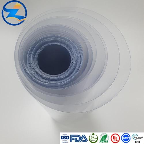 Películas y tableros rígidos de PVC transparente Materia prima