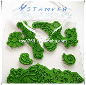 Rubber stamp rubber stamper