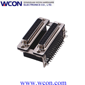 19.05mm 25p The Upper Lower Mother Mother Double D-SUB