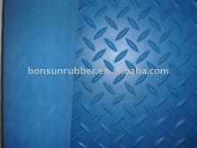 checker rubebr matting