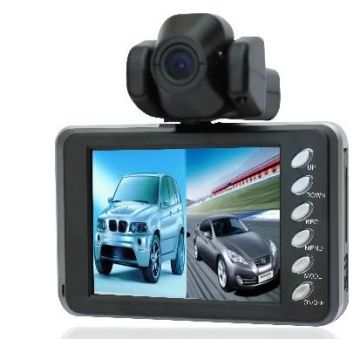 New HD 720P Dual Camera DVR Vehicle Car Camera DVR Dashboard