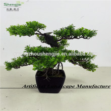 SJLJ013725 decorative artificial evergreen plant with plant pot