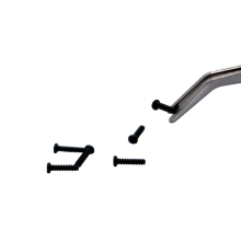 Cross flat head flat tail M1.2 precision gear box positioning nail