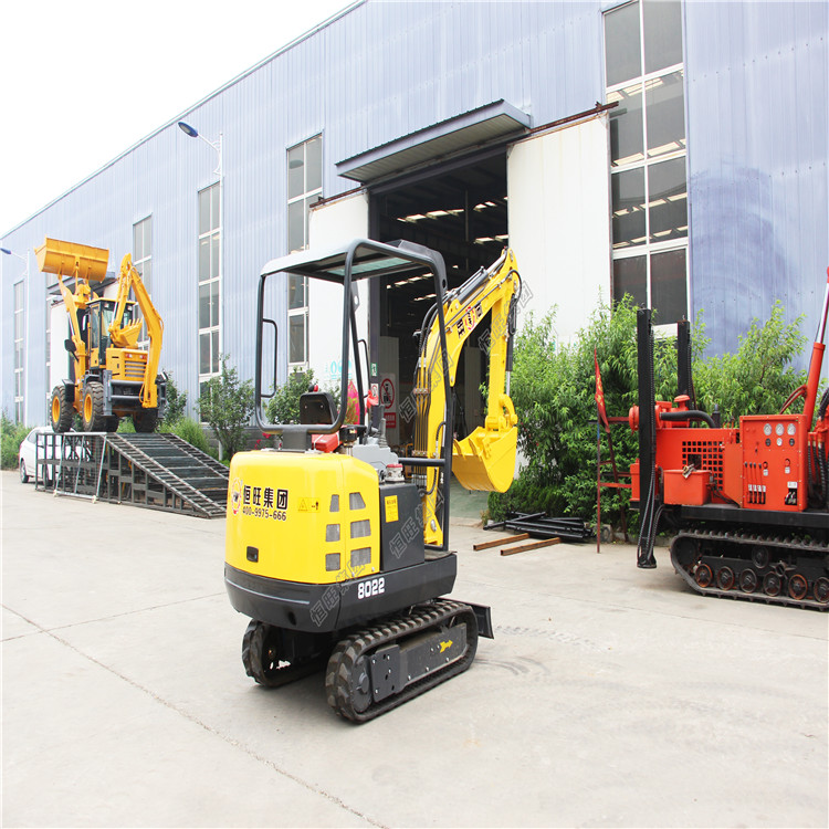 360 degree rotation 1.8ton mini excavator made in China