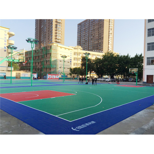 pavimentazione da basket in gomma design di brevetto