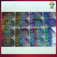 hologram tamper proof evident sticker hologram security sticker