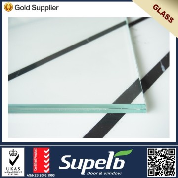 factory wholesale price clear 10mm thick tempered glass