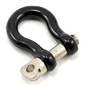 Colored adjustable carbon steel bow shackle