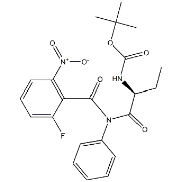 CAS 870281-84-8, CAL-101 (N-1), éster terc-butílico do ácido (S) - ([1- (2-fluoro-6-nitro-benzoil) -fenil-aMinocarbonil] -propil) -carbaMic