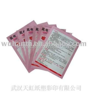 plastic bag for pesticide