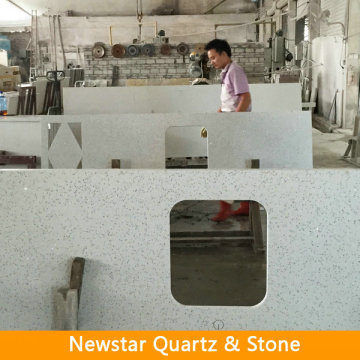 Newstar engineer quartz epoxy resin kitchen countertop