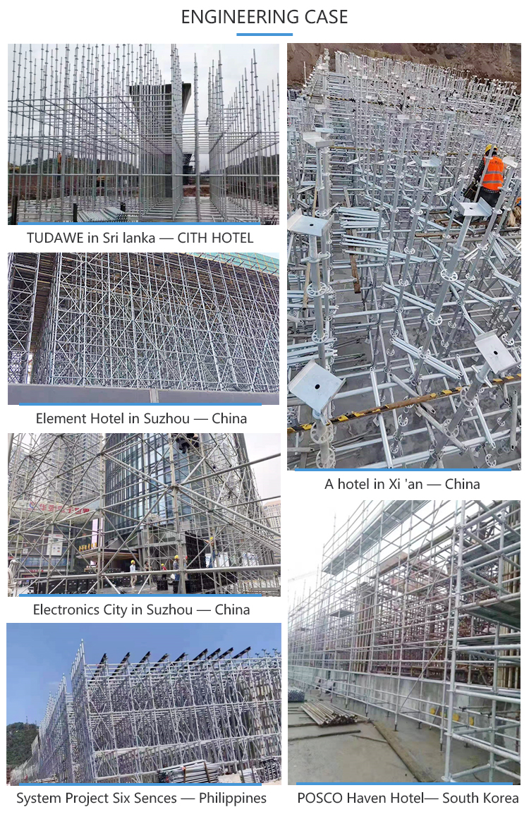 adjustable quicklock scaffolding