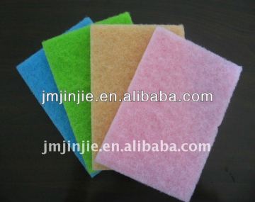 non-woven scouring pad