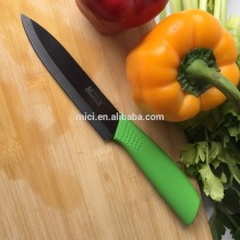 Five inch useful ceramic knife black knife