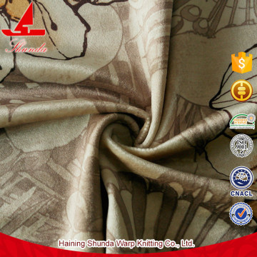 Polyester Microfiber Printed Fabric