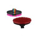 Rainbow Strap Horse Brush with Soft Bristle