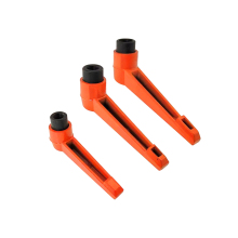 Zinc Alloy Round Head Adjustable Locking Handles with Metric Female Thread for Machine Clamping