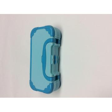 Astuccio portatile in plastica a tre strati