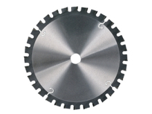 Saw blade for cutting steel